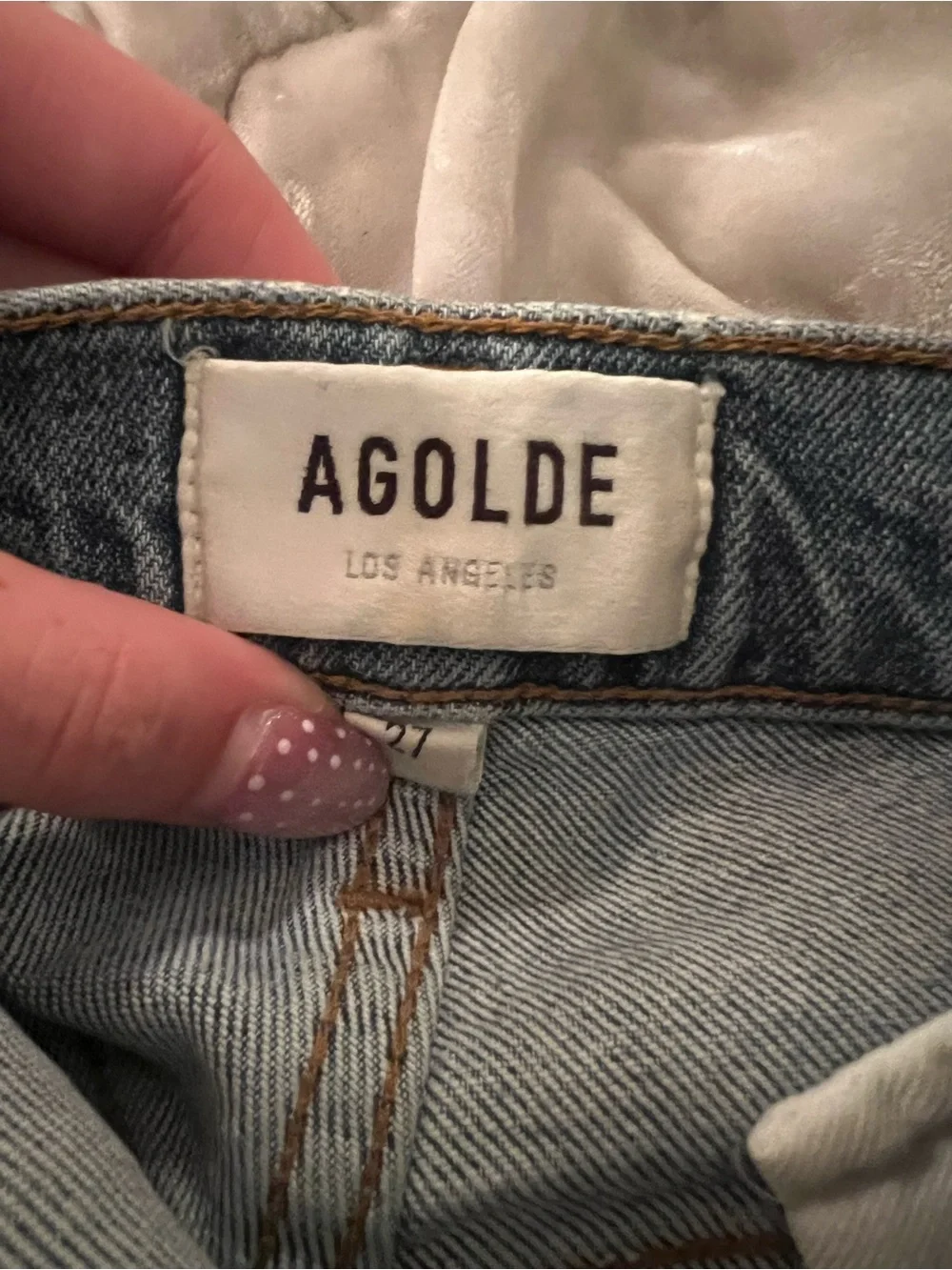 AGOLDE Riley High Rise Straight Crop Jeans - Picture 6 of 12